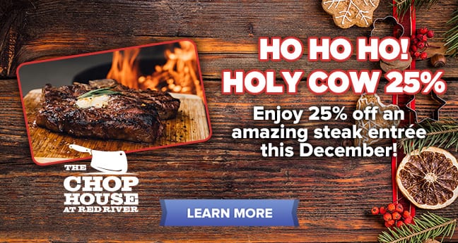 Ho Ho Ho! Holy Cow 25%