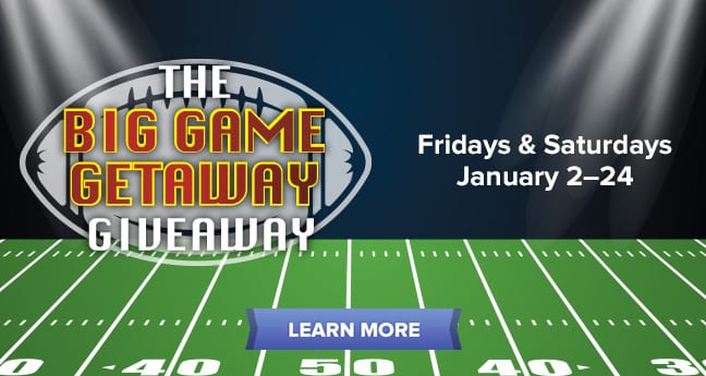The Big Game Getaway Giveaway