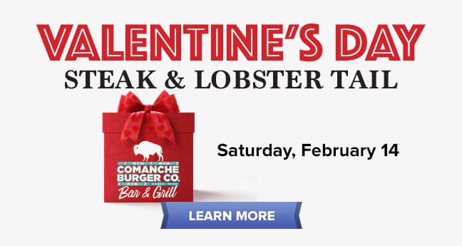 Valentine’s Day Steak & Lobster Tail